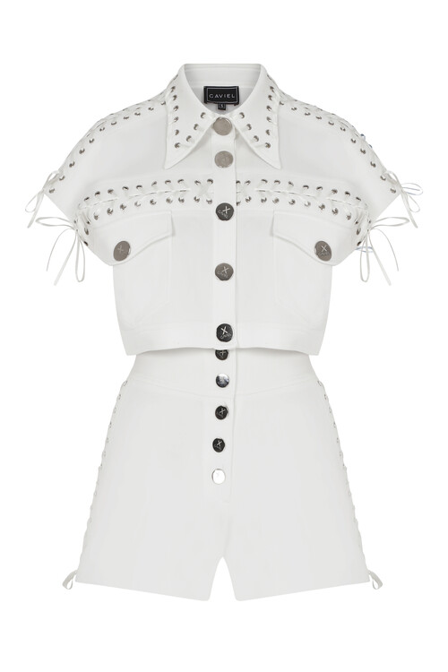 Cozy Sunny White Double Suit